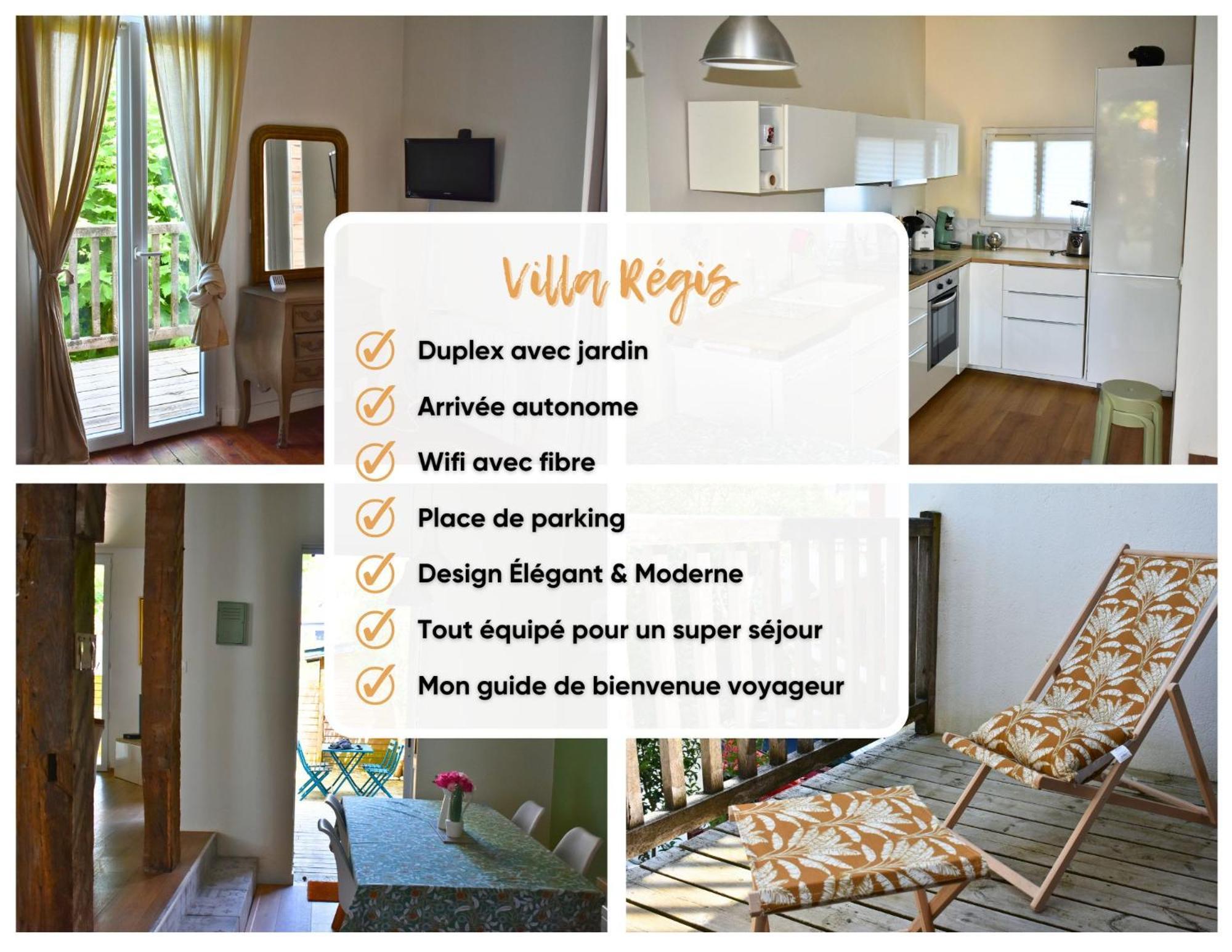 Villa Regis - Jardin-Parking-Wifi-Equipe Bajonna Zewnętrze zdjęcie